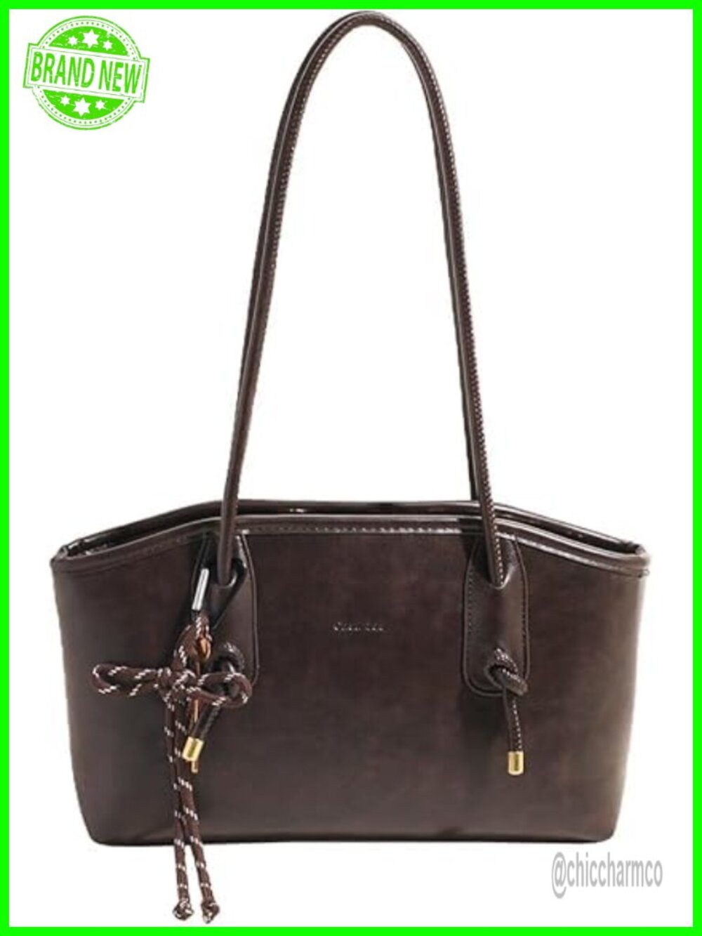 Retro Leather Hobo Shoulder Bag with Top Handle